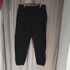 NWOT XL Classic Black Men's Jogger Pants